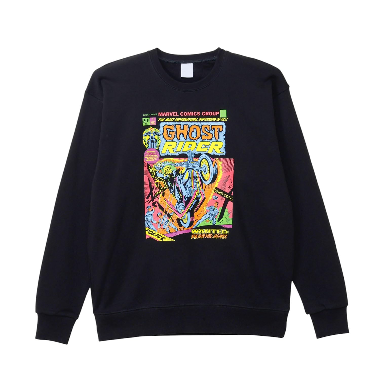 

Small Planet Marvel Sweatshirt Ghost RiderComic XL Size Black