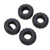 4 PCS 0.7in Tires Replacement for 1Celsius30 Cars High Grip Rubber Foam RC Crawler Tires Upgrade Parts