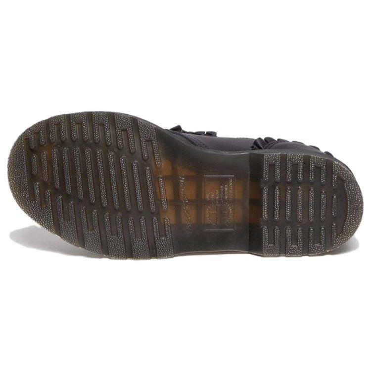 Dr. Martens 1461 Frill Leather Lace-Up Casual Shoes Women Shoes Black 30696001
