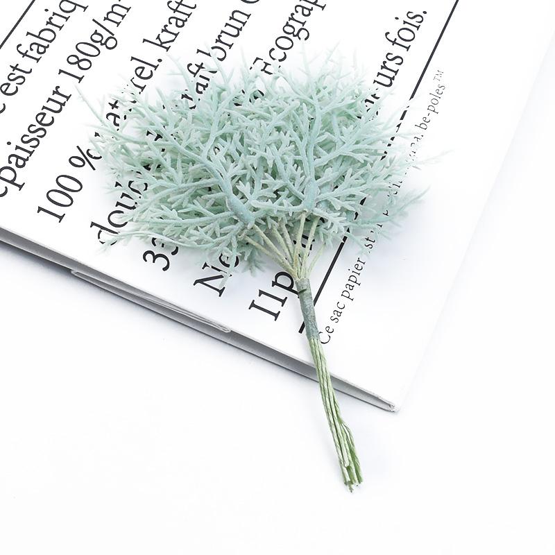 4/8pcs Artificial Plants Christmas Tree Leaves Vase Home Room Decor Wedding Party Bridal Accessories Clearance Diy Gifts Plastic