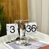Creative Retro European Automatic Mechanical Desk Clock - Modern Simple Living Room Ornament