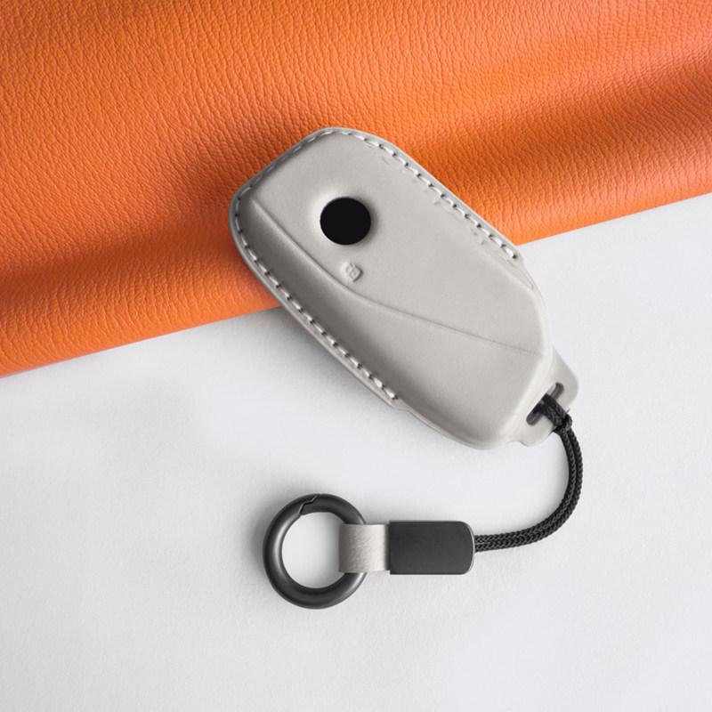 Porta-Chaves BMW em Couro Genuíno para Série 5, Série 7, X1, X2, X3, X5, X7, i5, ix3