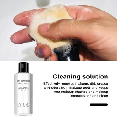 50ML/80ML Make-Up Pinsel Reiniger Tiefe Reinigung Lösung Pinsel Schwämme Grausamkeit-freies Make-Up Werkzeug Reiniger