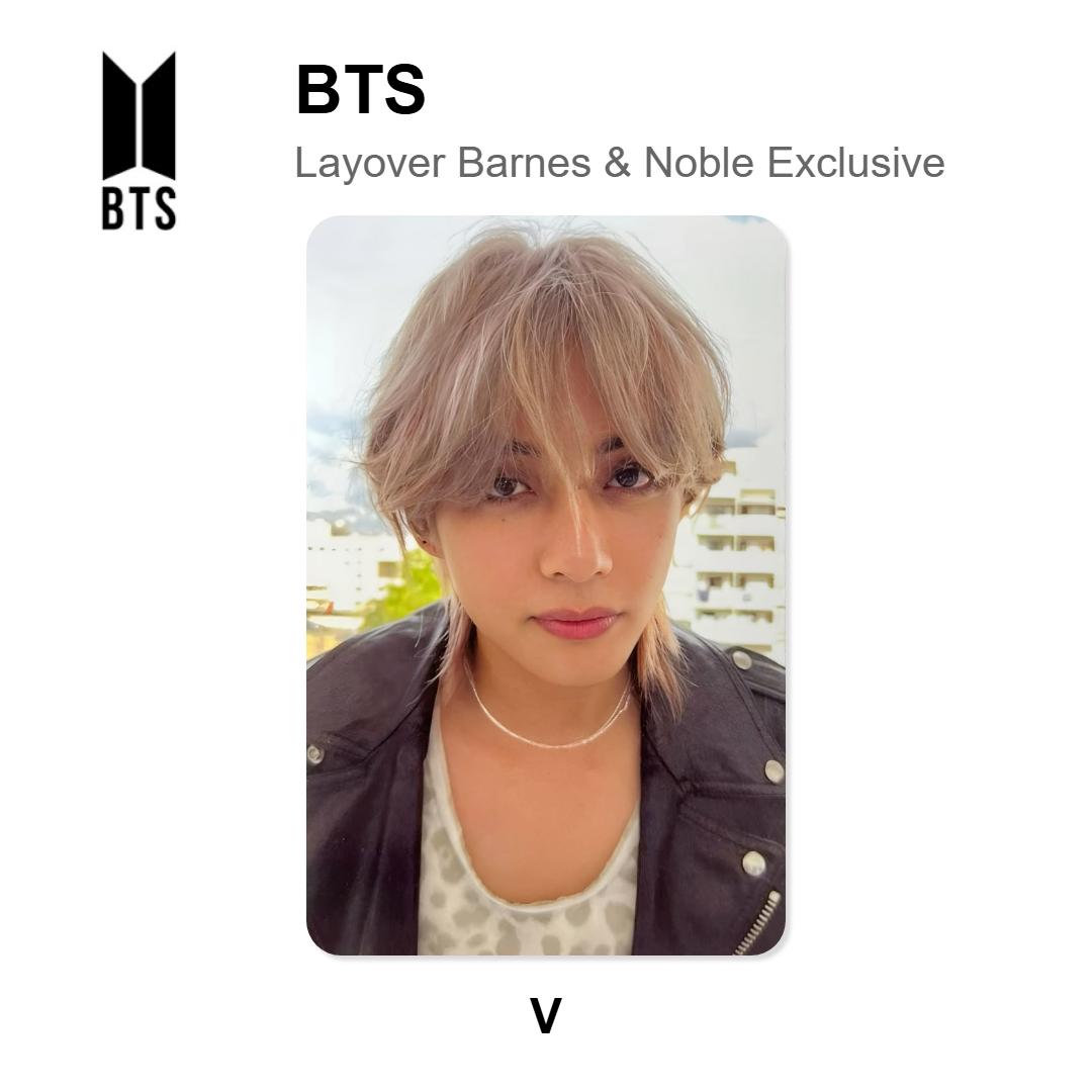 BTS V Layover Barnes & Noble Exclusive Official Photocard V