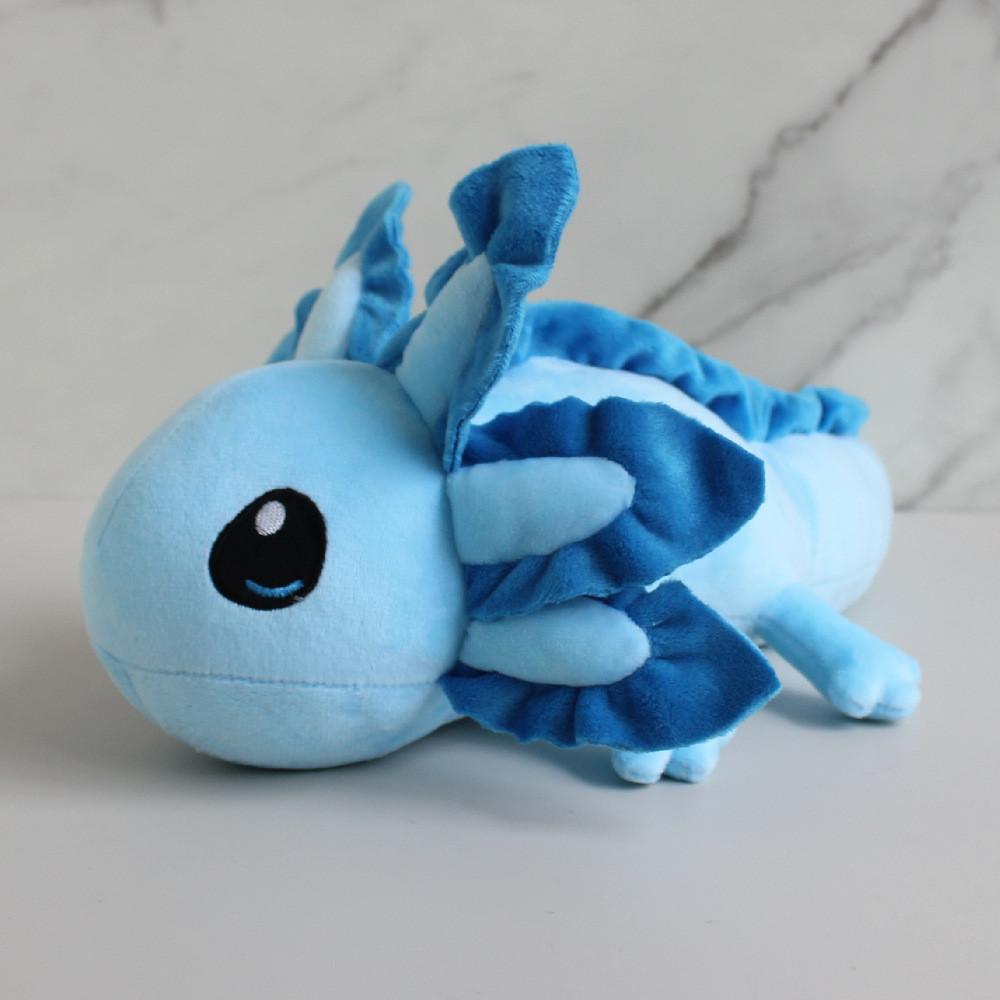 Adorable Tri Color Salamander Plush Toy Soft 4 Legged Stuffed Animal Cute Amphibian Gift For Kids Collectors Nature Lovers 3 Color Options