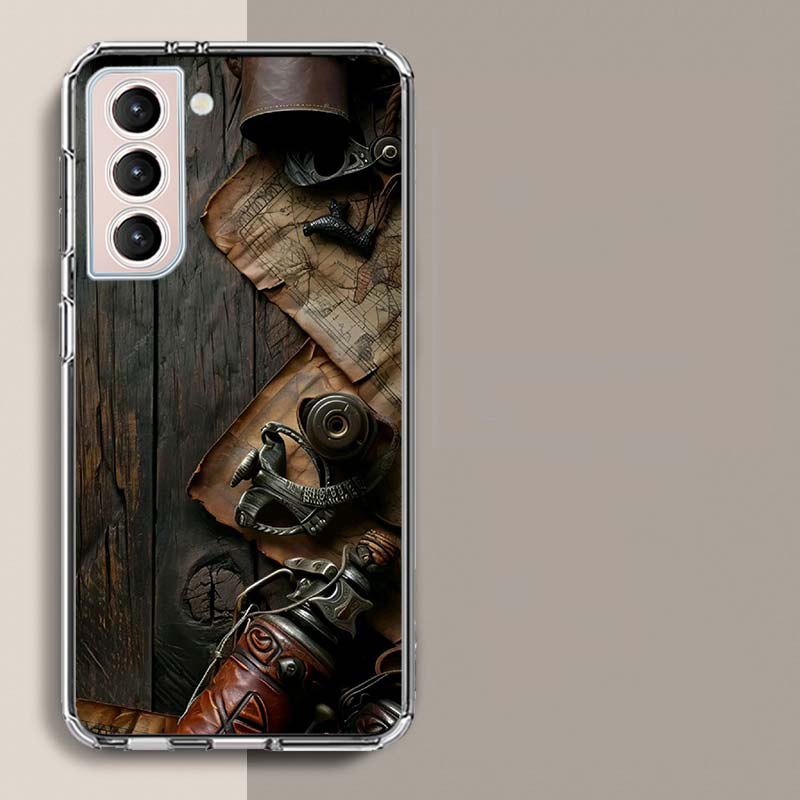 

Ancient Maps Retro Compasses And Telescopes Phone Case For Samsung A16 A26 A36 A56 A17 A15 A25 A35 A55 A14 A24 A34 A54 A04S A05S Samsung Note 20Ultra