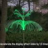 Cross-border Solar LED Jellyfish Garden Light, Waterproof, 7-Color Fiber Optic, Outdoor Lawn Decor.