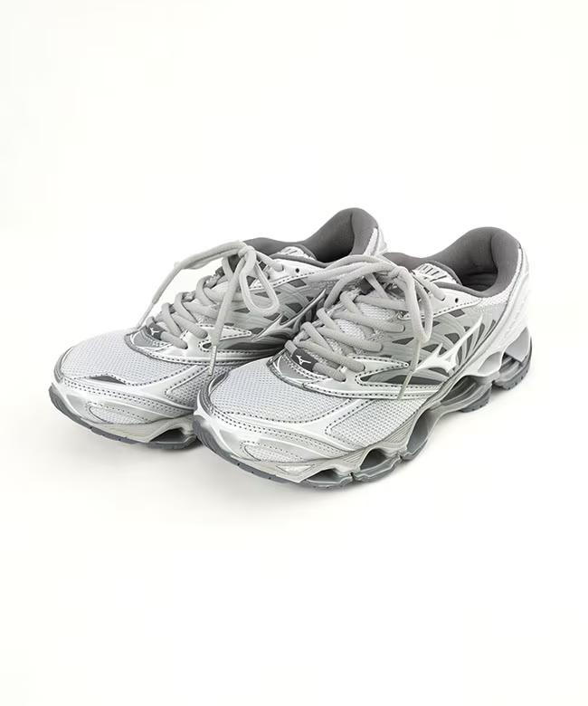 D1GA333714 Mizuno Wave Prophecy LS "Light Gray/Silver/White" (Men's)