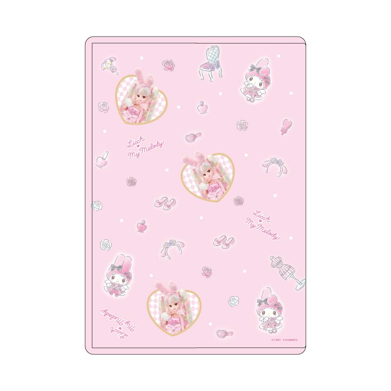 LiccA x Sanrio Characters 01 Licca-chan My Melody Прозрачный чехол с персонажами 4100₽