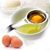 Stainless Steel Egg Separator Extended Handle Rust-proof Egg Yolk Divider Integrated Design Household Egg Yolk White Filter