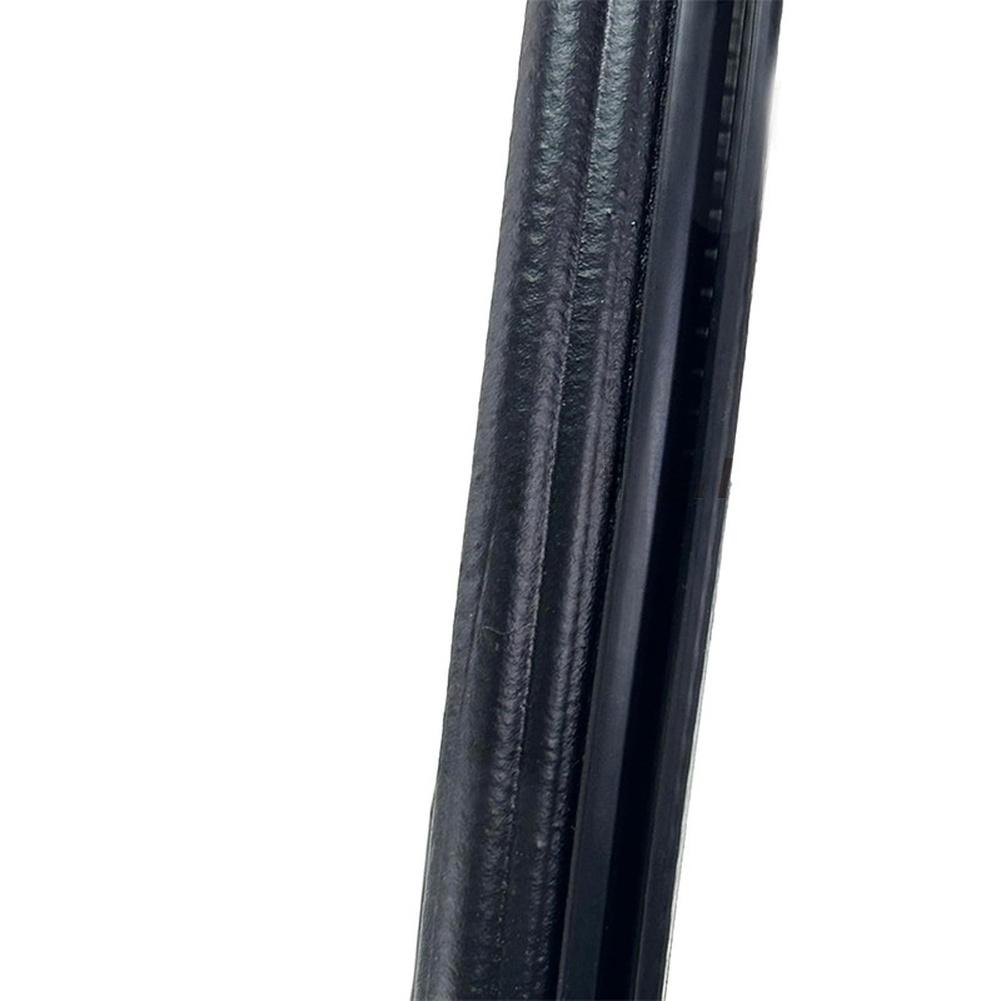 Car Door Seal Glass Weatherstrip Rubber Construction Non Deformation Easy Installation Direct Replacement Black