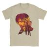 Vintage T Shirt Summer Handsome Unisex Leon Kennedy Gamer Fans Art Novelty T Shirts Pure Cotton Tee Shirt Unisex Y2K Fun Cheap Print