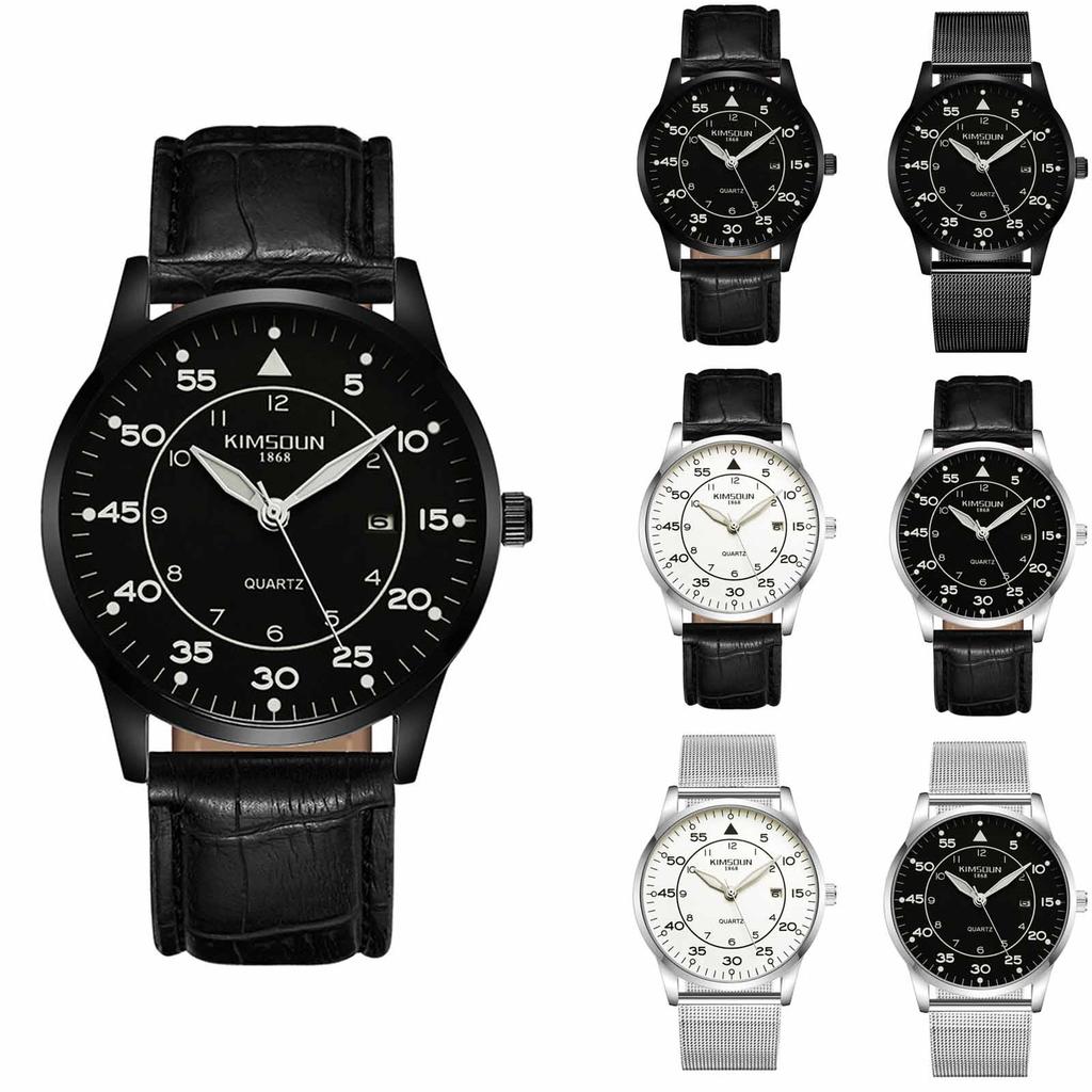 Men's Waterproof Luminous Running Alarm Clock Watch