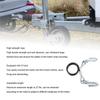 For RV Trailer Safety Cable 3500Lbs Load Capacity With 2 Hooks Galvanized Iron High Strength