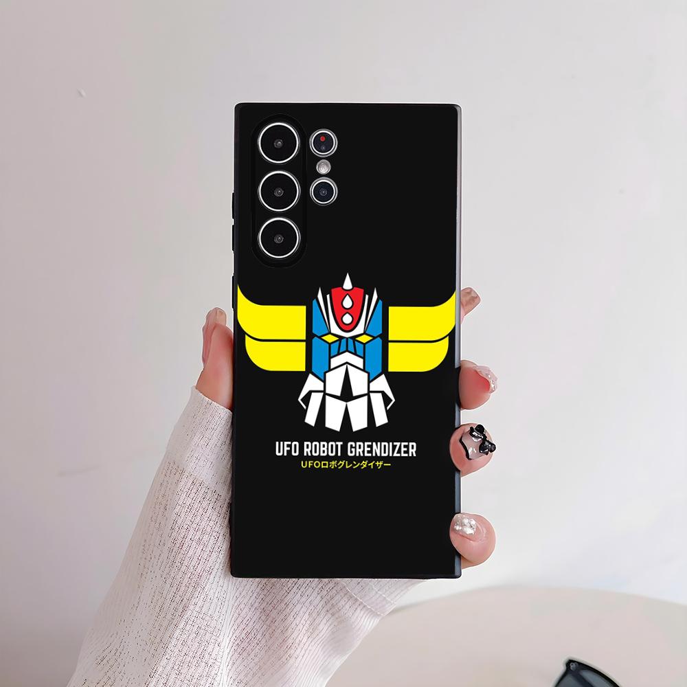 UFO cool R-Robot Grendizer Phone Case for Samsung S series s21 s22 s23 s24 s25 FE Plus Ultra TPU Soft to Skin-friendly case