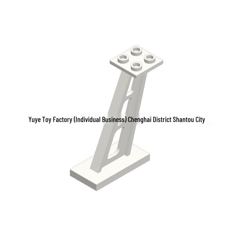 Universal 2x4x5 Sloped Strut for MOC Small Particle Building Blocks 4476 - DIY Assembly Spare Parts Support