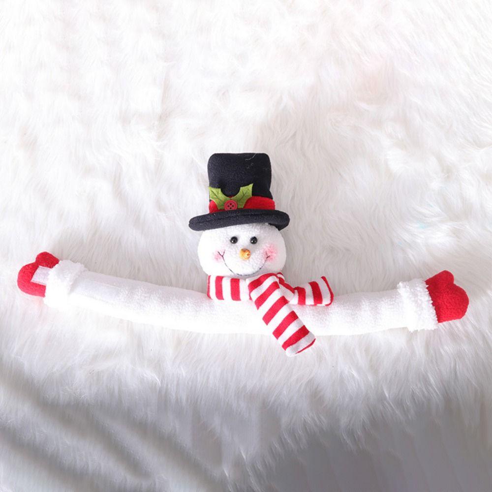 Cartoon Santa Claus Curtain Tieback Decorative Snowman Curtain Holder  Decorative Accessories