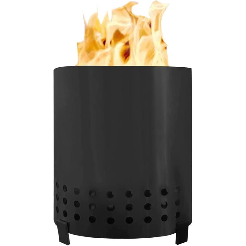 1PC Tabletop Fire Pit Mini Outdoor Portable Gases Heater Stoves With Stand Stainless Steel Camping Stove Equipments Outdoor