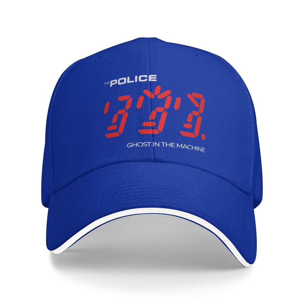The Police Ghost In The Machine Baseball Cap Yk Cool Couple Women Hip Hop Hats Sun Custom Logo Tennis Skate Baseball Caps