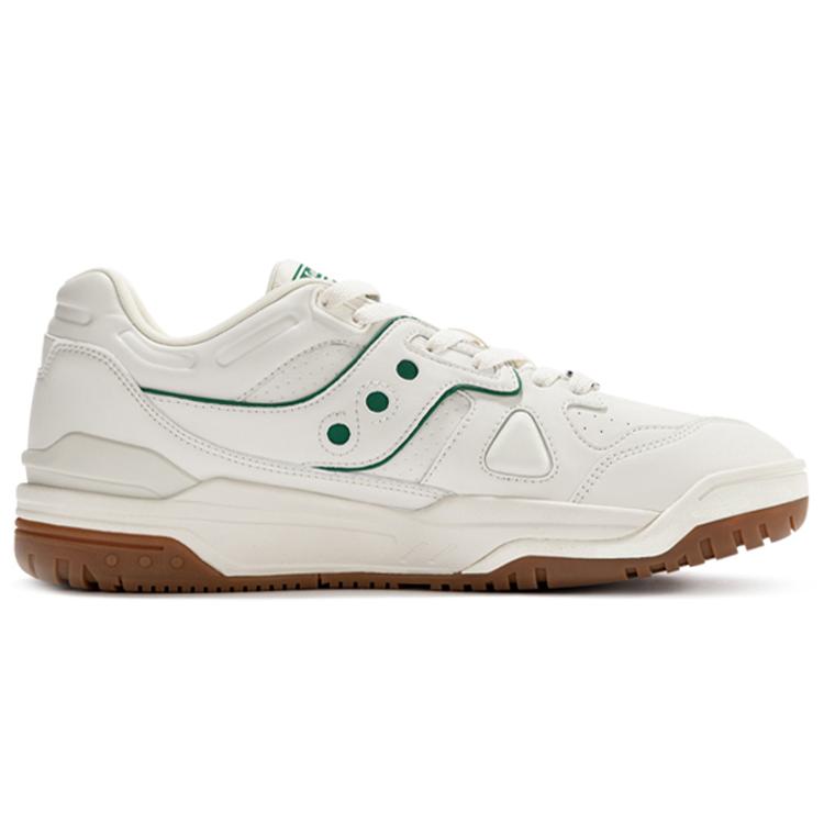 Saucony Cross 90 Comfortable Low top Skateboard Shoes Unisex Ecru S79035-4