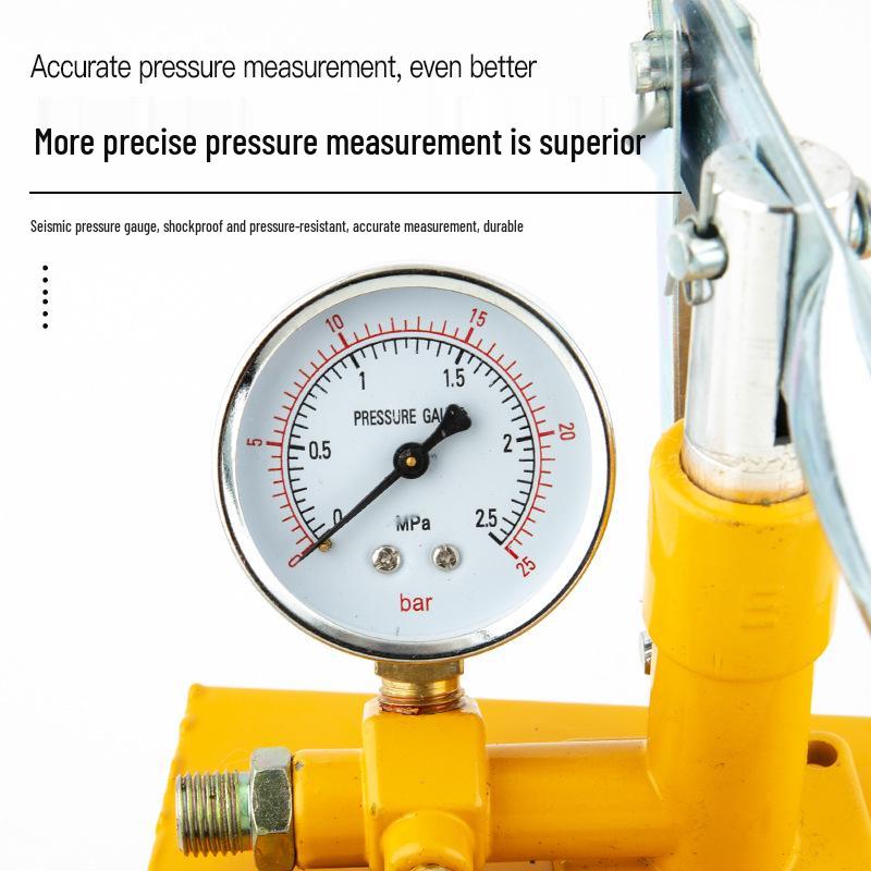 Manual Pressure Test Pump for PPR Water Pipes and Leak Detection