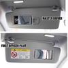 Exact Replacement Sunshade Heat Resistant Sunvisor for Golf 7 5GG857552 Simple Installation Automotive Interior Accessory