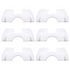 6Pcs Rubber Damping Cushions Spacer Vibration Damper Electric Scooter Shake Reducers Front Fork Damping Rubber Pad