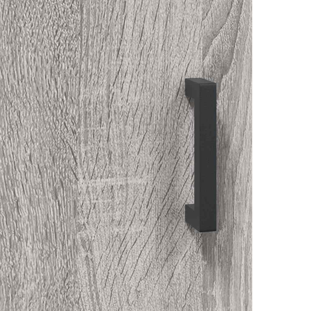 Nightstands 2 pcs Grey Sonoma 40 x 40 x 50 cm Particleboard