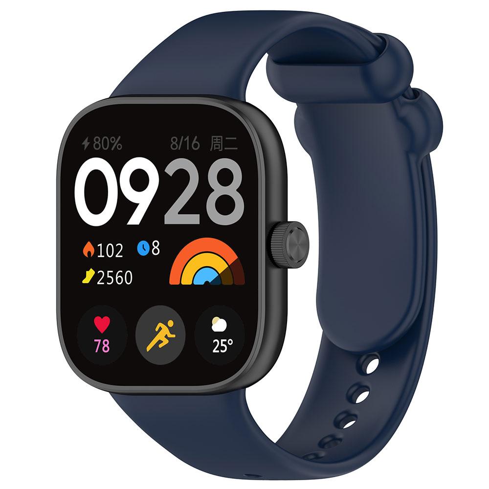 Silikon-Uhrenarmband + Schutzhülle Für Redmi Watch 4 Armband Armbandband Riemen Stoßfeste Displayschutzhülle Hülle