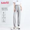 Baleno Women's Drape-Effect Elastic Tapered Casual Pants