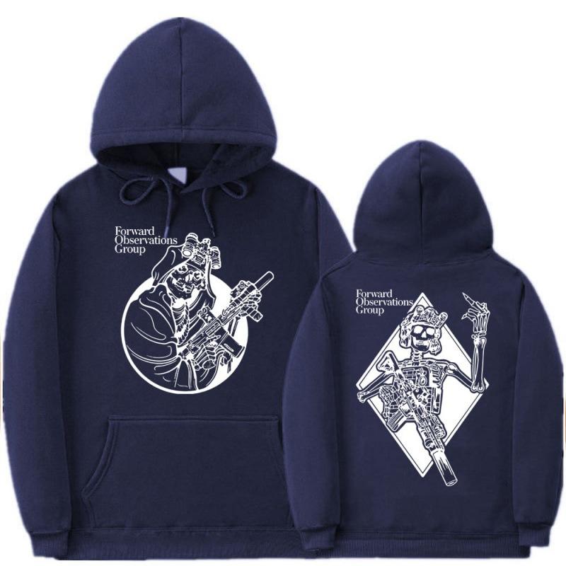 Vintage Gbrs Forward Observations Group Autumn Winter Fleece Streetwear Tops Hoodie