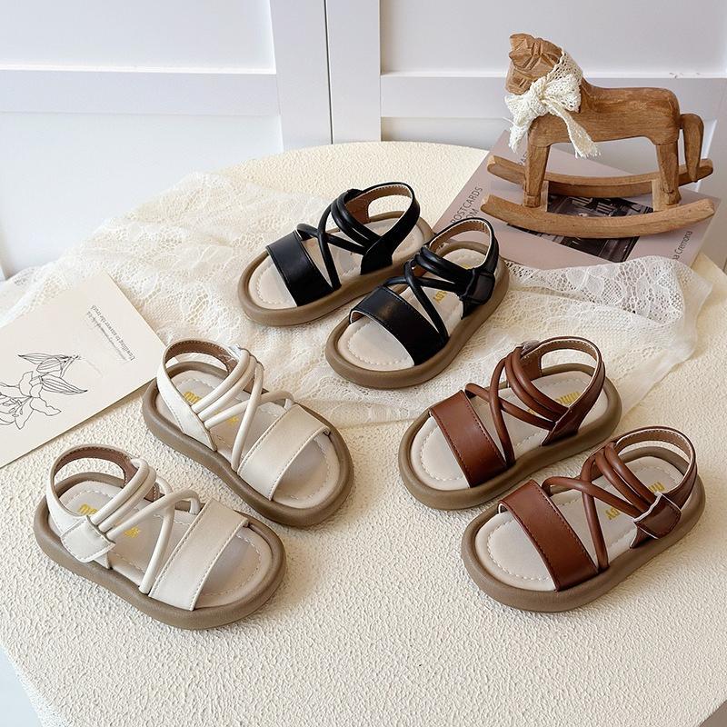Style Shoes with Anti-slip Function - Stylish Open-toe Girls' Sandals