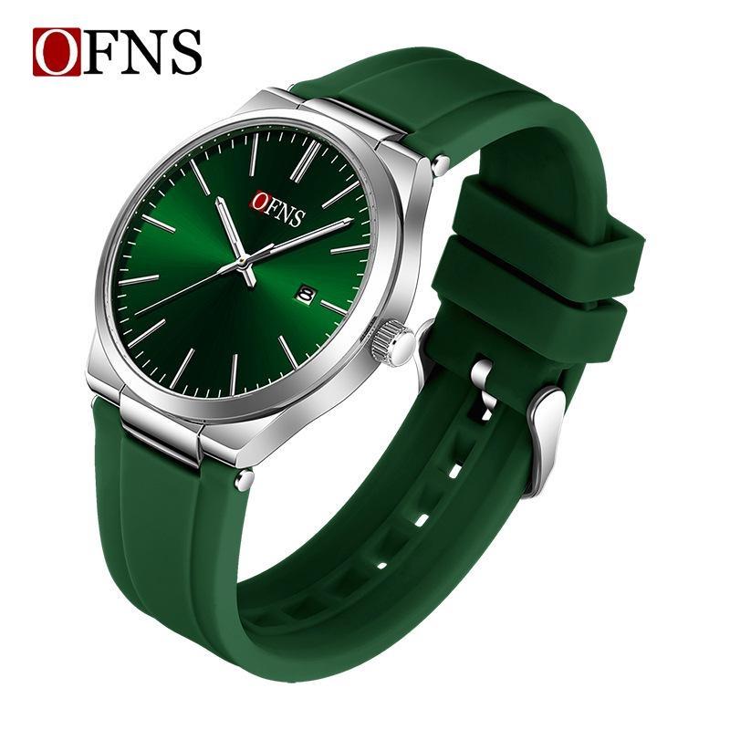 Fashion Mens Womens Watch Outdoor Sports Business Stainless Steel Man Watch Luminous Blue Dial Calendar Quartz Watches for Men+Box