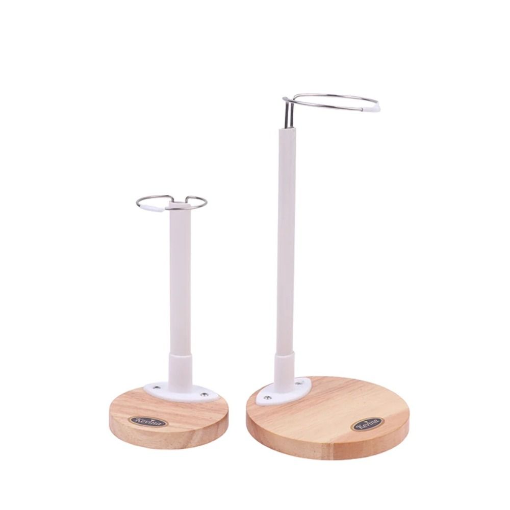 Wooden Base Doll Stands Plastic Support Action Figure Stand Doll Display Holder  Adult Children