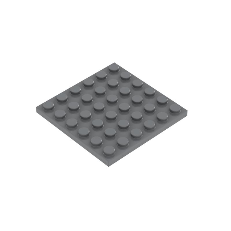 MOC Small Particle Building Blocks 6x6 Pieces Base Plate DIY Parts Accessories Compatible 3958