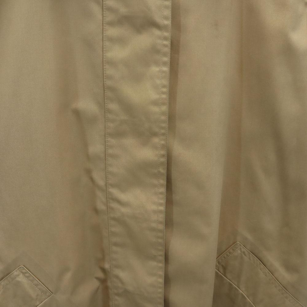 YVES SAINT LAURENT 80s 90s Old Long sleeve Stainless collar coat Women Used