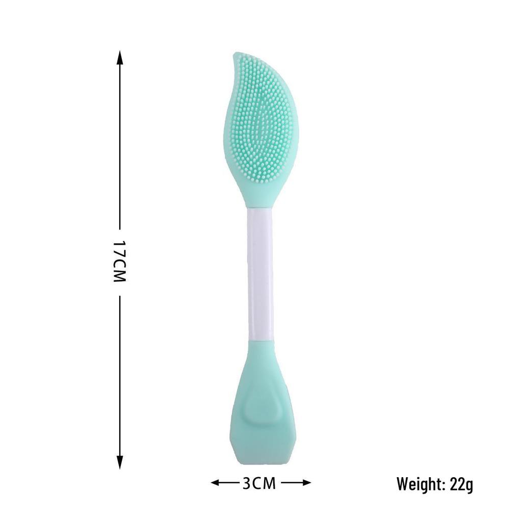 Portable Silicone Facial Cleansing & Makeup Remover Brush - Soft Blackhead Remover Tool