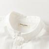 DAVE&BELLA Boys' Cotton White School Shirt