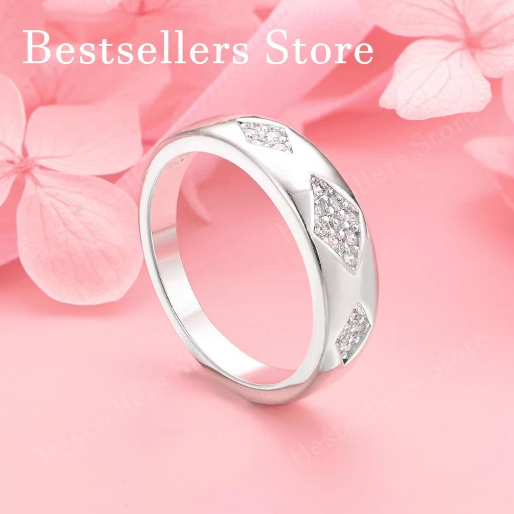 1 piece of 925 sterling silver 7-10 exquisite pattern ring, women's fashion jewelry gift, wedding accessory
