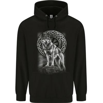 Nordic Wolf Viking Hoodie