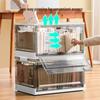Foldable Transparent Storage Box for Books