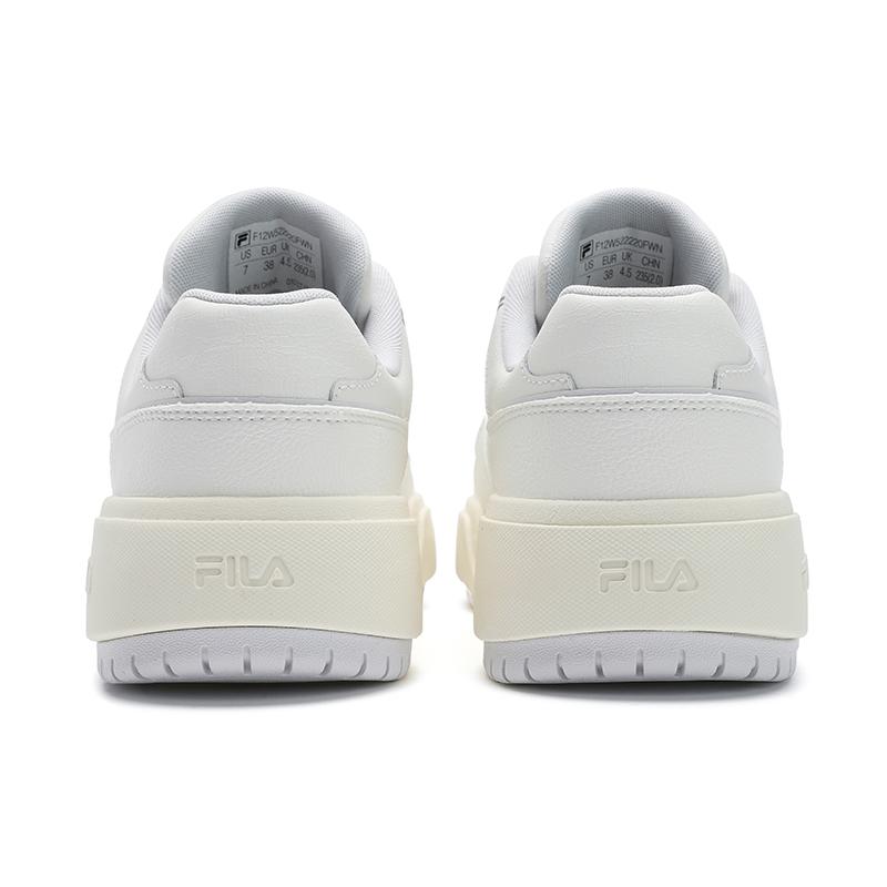 Maison Kitsune X Fila Campus Casual Simple Comfortable Durable Low-Top Sneakers Women Sneakers White F12W522220FWN
