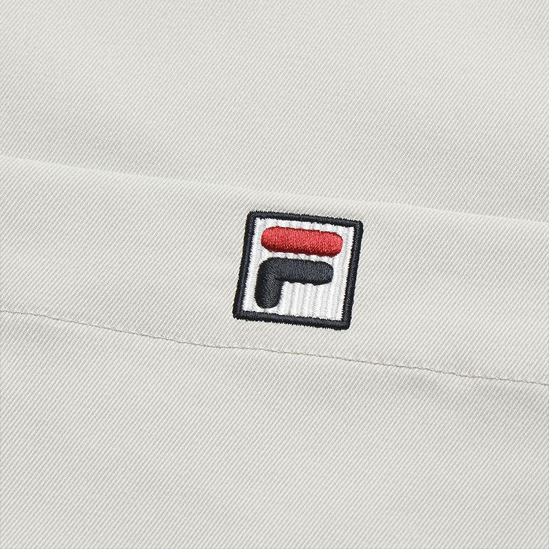 New FILA HERITAGE Shirt Men's Rock Cloud F11M548403FLK
