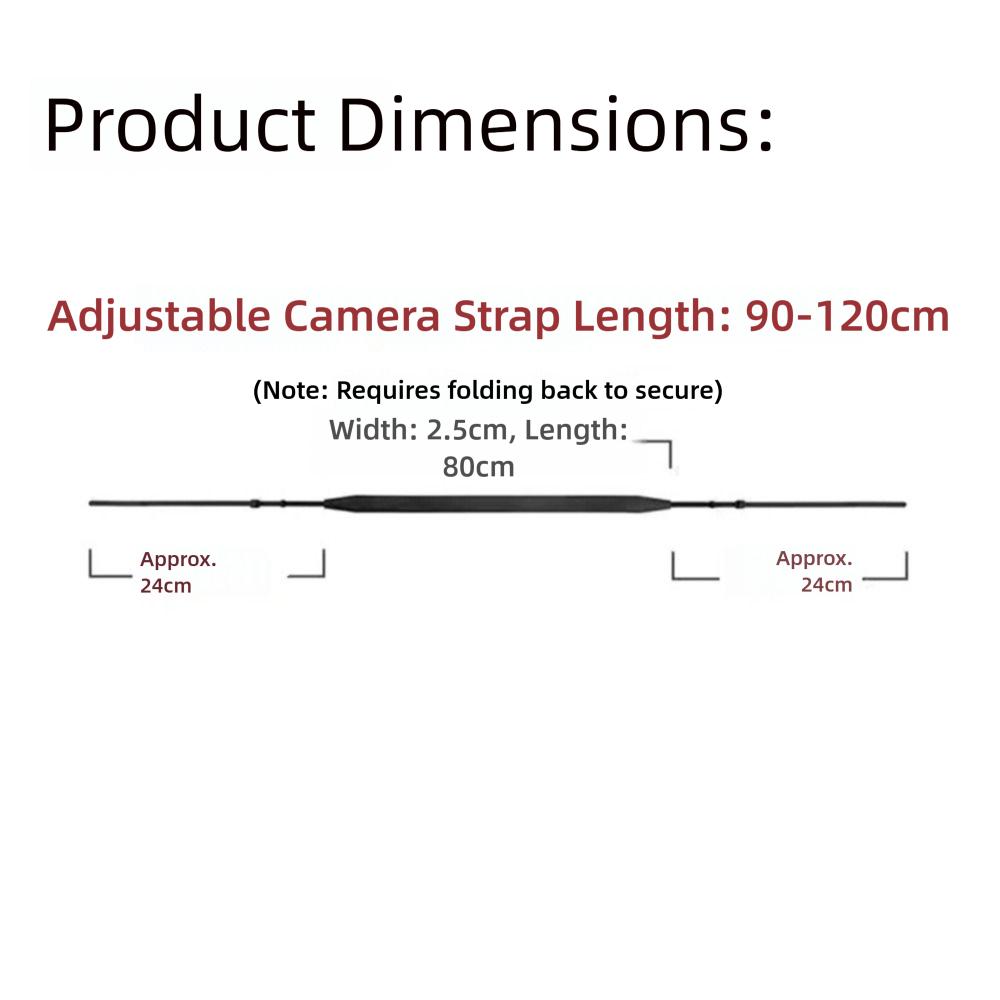 Adjustable Micro Single Strap for Canon G7x Nikon Fujifilm Sony Zv-1 Comfortable Decompression