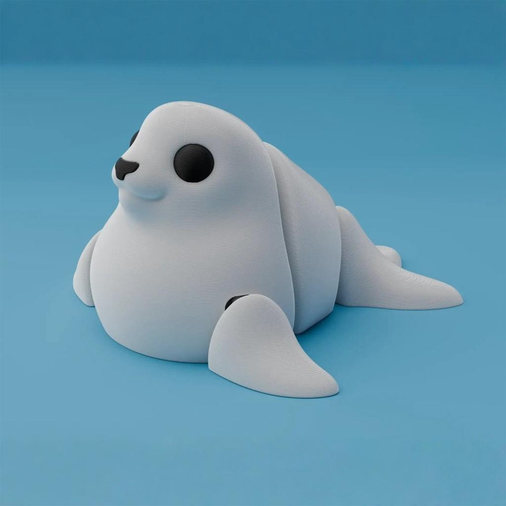 3D Printing Movable Seal Baby Children's Toy Ornaments And Gifts