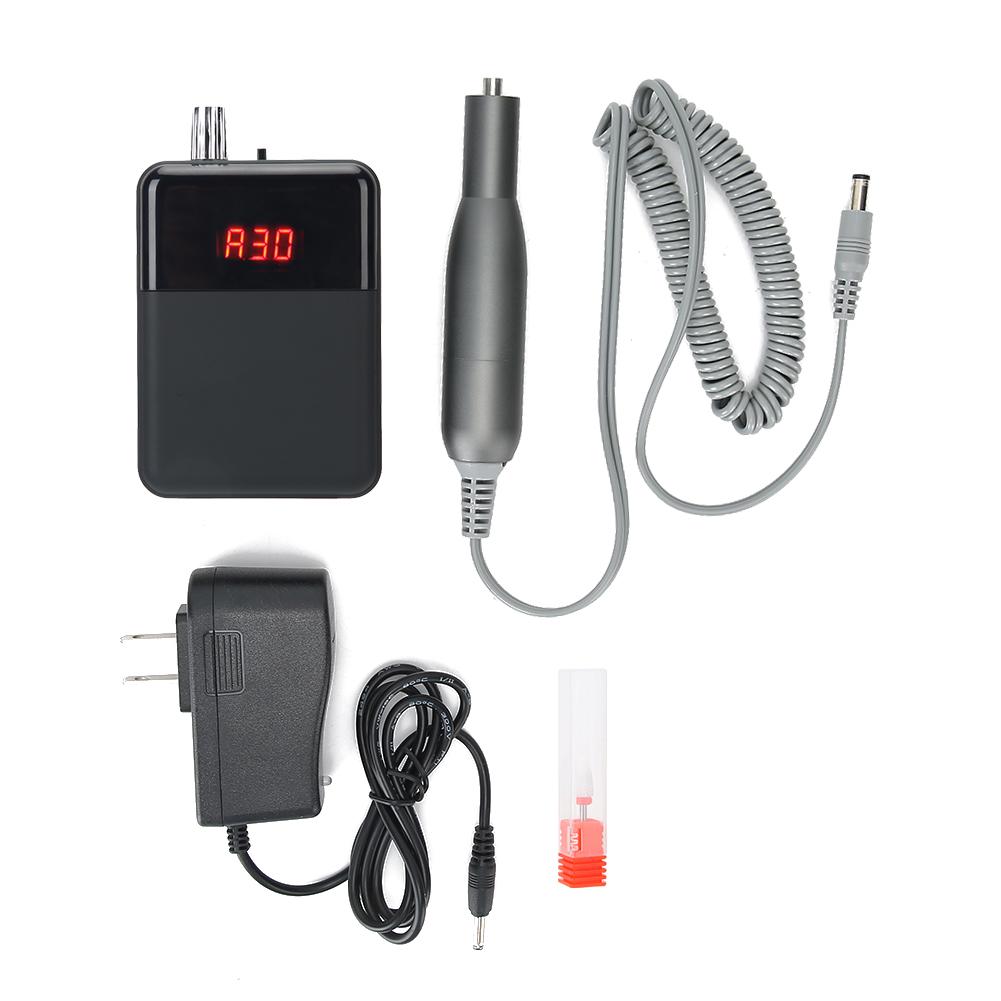 

30000RPM Professional Nail Drill Portable Electric Nail Polishing Machine Mini Nail Grinding Tool EU Plug