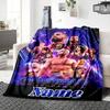 Custom Name Fall Guys Party Blanket for Couch & Bed, Plush Cozy Fuzzy Blanket Super Soft & Warm Blankets for Fall and Winter. 0908119