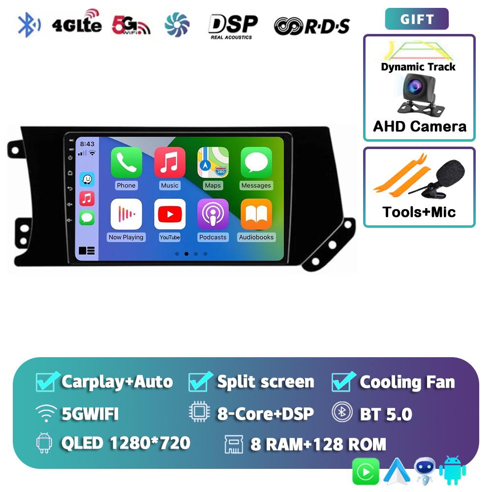 Android 14 Carplay Auto Car Radio For Haval F7 F7X 2019-2020 Multimedia Video Player Navigation GPS 8-Core WiFi+4G DSP Stereo BT