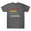 Unisex Fathers Myth The The Unisexs The TShirt TShirt Day Legend Papa Gift Vintage
