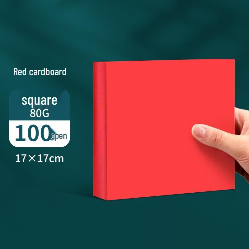Children's 3D Chinese New Year Paper Cutting Set: Festive Red Paper Window Flowers & Tools